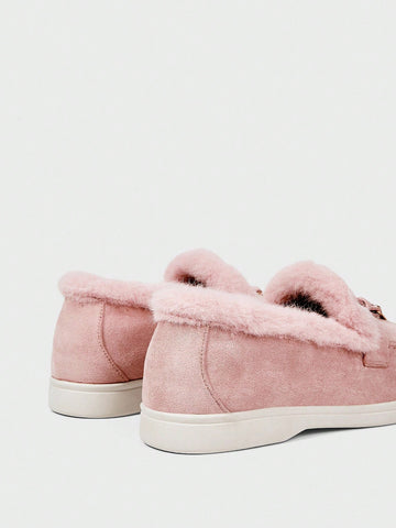 Women Plain Minimalist Flat Casual Loafers