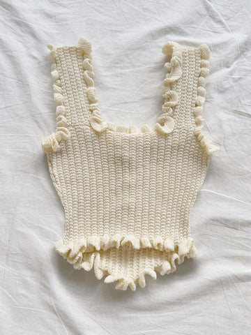 Women's Romantic Casual Holiday Knit Top