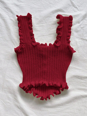 Women's Romantic Casual Holiday Knit Top