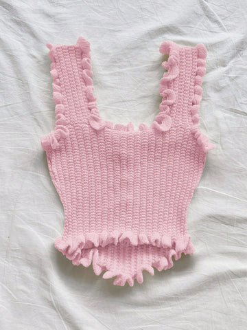 Women's Romantic Casual Holiday Knit Top