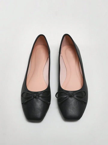 Women's Casual Forma Microfiber Closed Toe Comfortable Ballet Flats