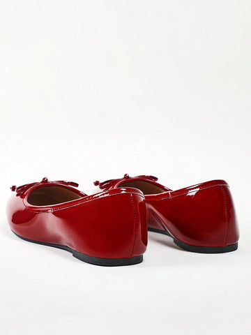 Women's Casual Forma Microfiber Closed Toe Comfortable Ballet Flats