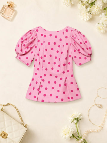 Polka Dot Top