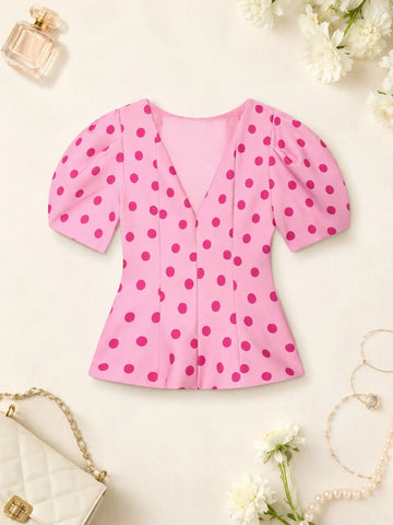 Polka Dot Top
