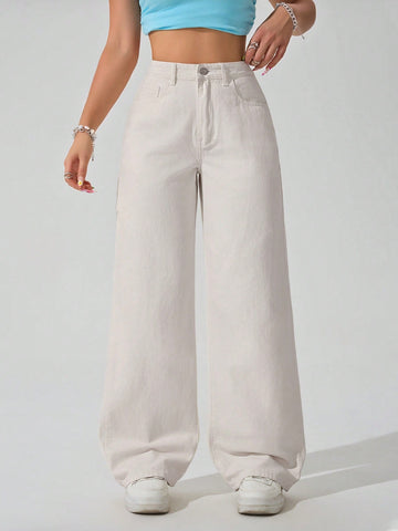 Casual Versatile Denim Jeans
