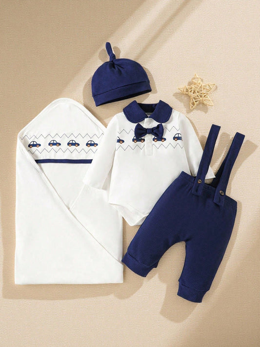 Baby Boy Cute Knitted Outfit