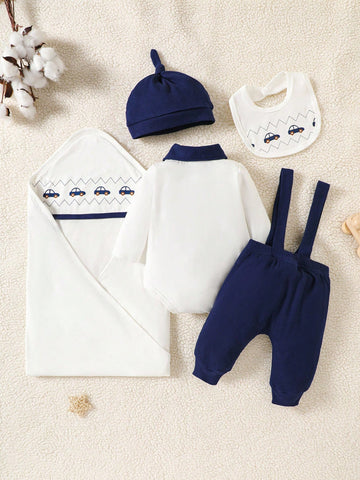 Baby Boy Cute Knitted Outfit
