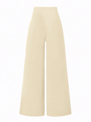 Solid Color Straight Leg Casual Versatile Business Commute Pants