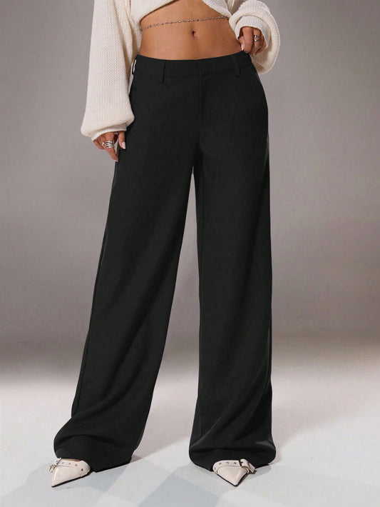 Women's Minimalist Elegant Commuter High-End Versatile Pants