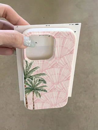 Floral Pattern Soft Silicone Shockproof Phone Case