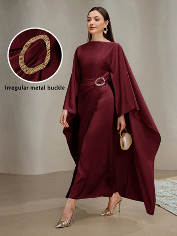 Women's Elegant Party Cloak Dress