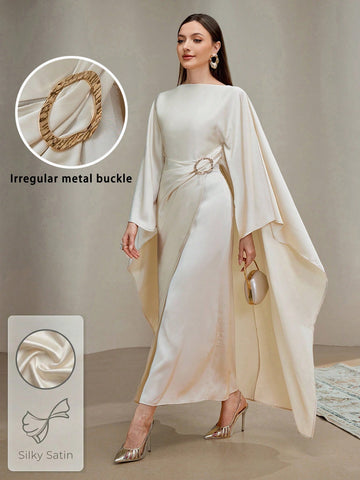 Women's Elegant Party Cloak Dress
