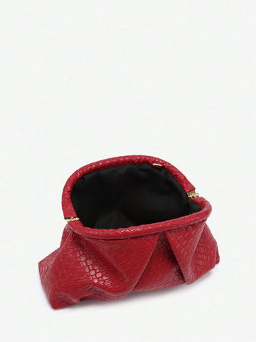 Women Vintage Minimalist Crocheted Beach Bag