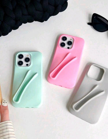New Stylish Lipstick Design Silicone Phone Case