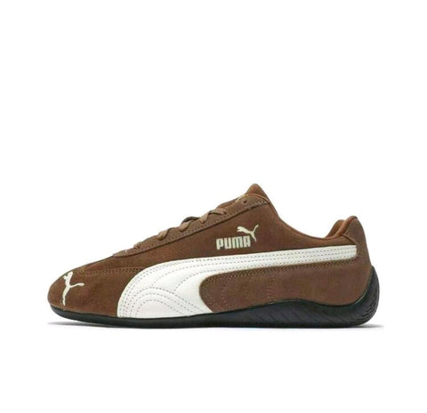 PUMA Speedcat Series Genuine Split Leather Comfortable Versatile Thin Sole Low-Top Casual Shoes