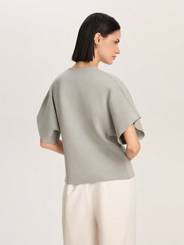 Women's Simple Solid Front Button Up Cardigan
