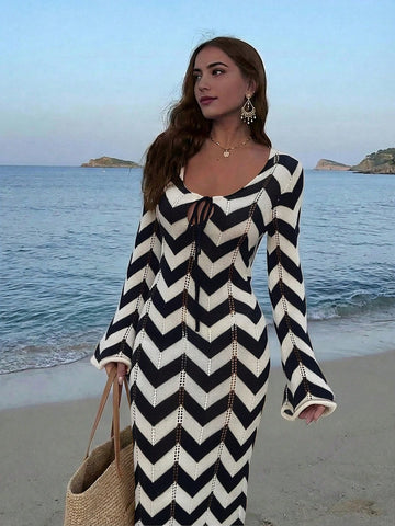 Elegant Minimalist Textured Dress