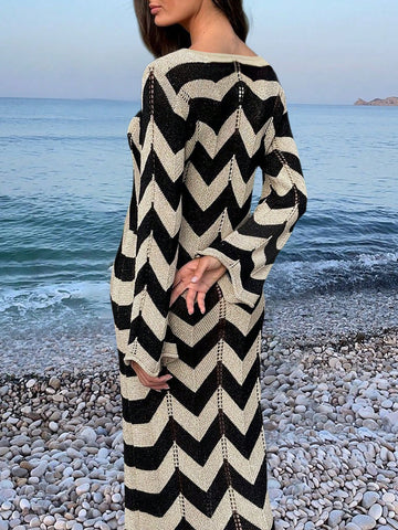 Elegant Minimalist Textured Dress