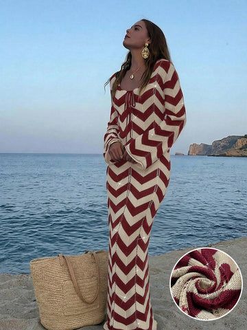 Elegant Minimalist Textured Dress