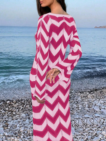 Elegant Minimalist Textured Dress