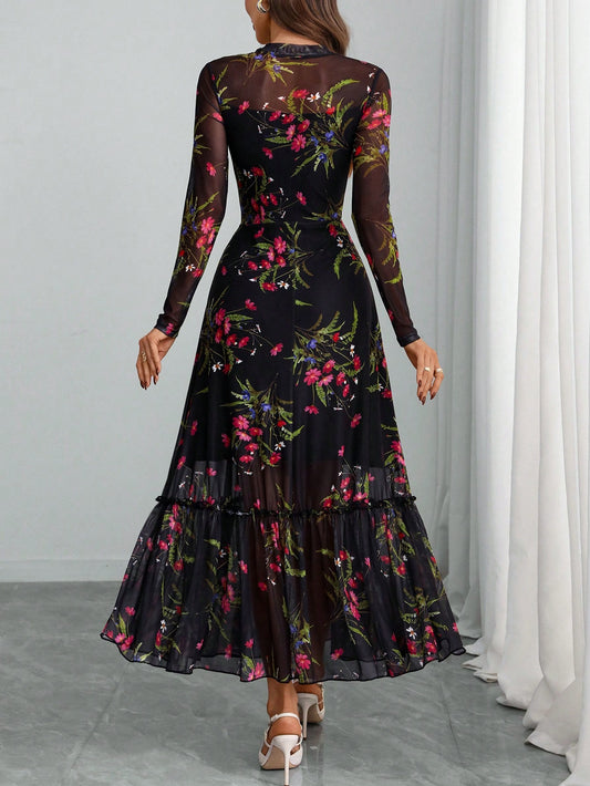Gothic Elegant Long Dress