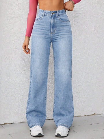 Casual Versatile Denim Jeans