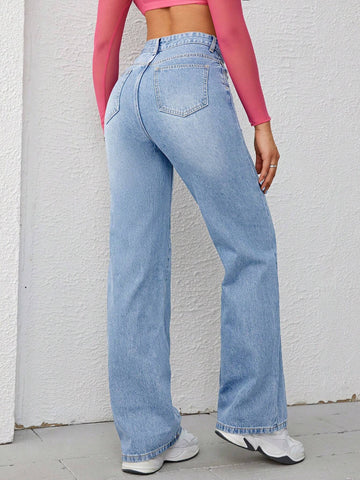 Casual Versatile Denim Jeans