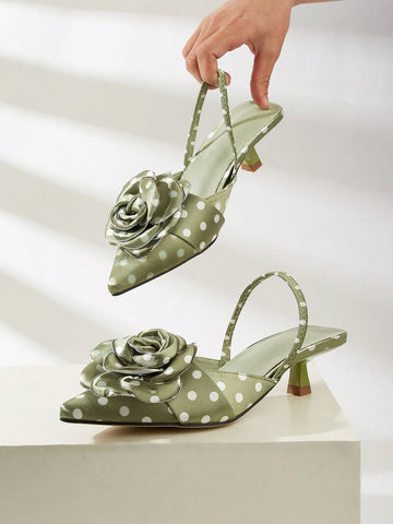 Women's Pointed Toe Elegant High Heel