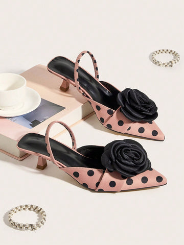 Women's Pointed Toe Elegant High Heel