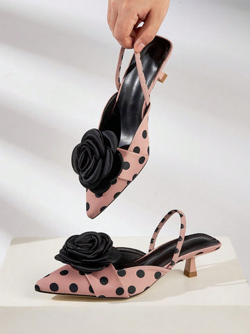 Women's Pointed Toe Elegant High Heel