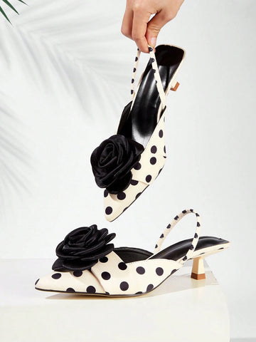Women's Pointed Toe Elegant High Heel