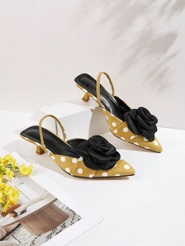 Women's Pointed Toe Elegant High Heel