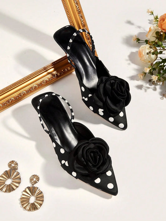 Women's Pointed Toe Elegant High Heel