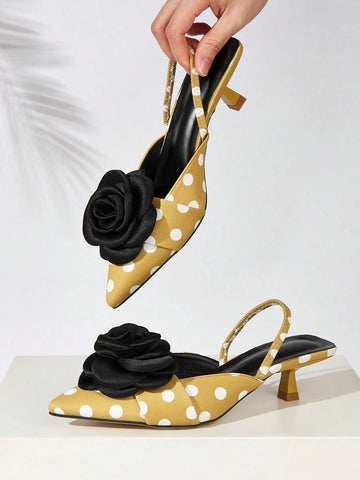 Women's Pointed Toe Elegant High Heel