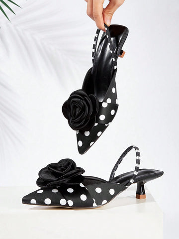 Women's Pointed Toe Elegant High Heel