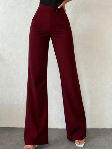 Elegant Straight-Leg Pants
