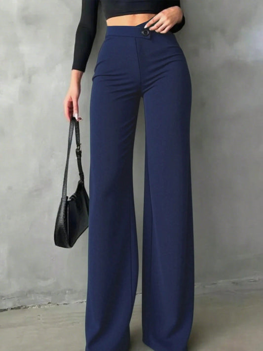 Elegant Straight-Leg Pants
