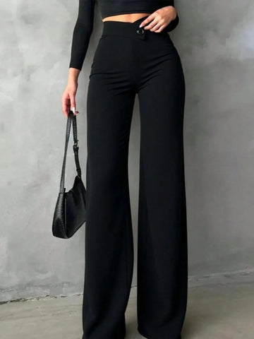 Elegant Straight-Leg Pants