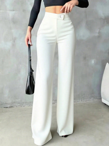 Elegant Straight-Leg Pants