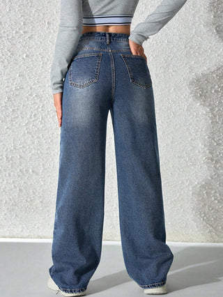 Casual Versatile Denim Jeans