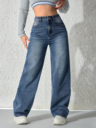 Casual Versatile Denim Jeans