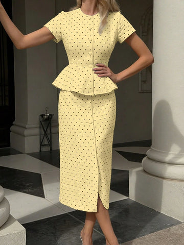 Summer Casual 2 Pieces Set