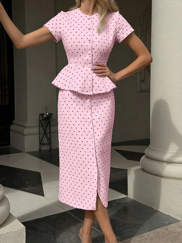 Summer Casual 2 Pieces Set