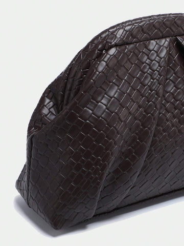 Women Vintage Minimalist Crocheted Beach Bag