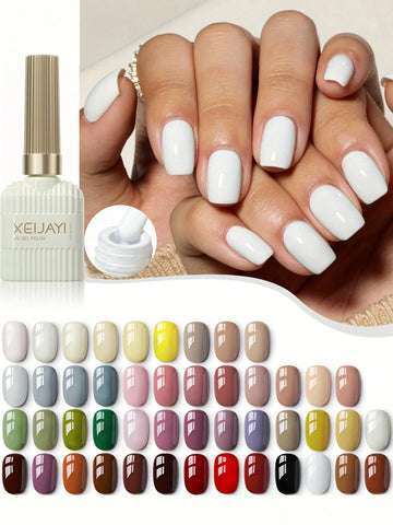 XEIJAYI 1pc 15Ml Nail Gel Polish For Manicures Semi Permanent Soak Off Uv Gel Nail Varnish