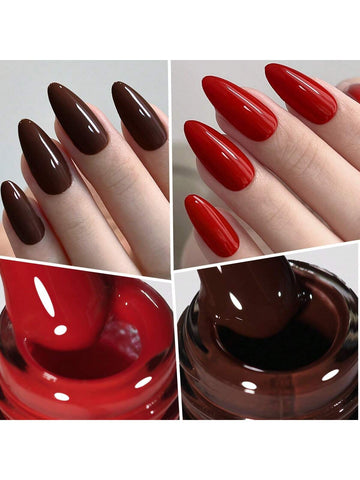 20PCS 15ml High-Shine Gel Nail Polish Set In Multiple Colors Soak Off UV/LED, Formaldehyde & Alcohol Free