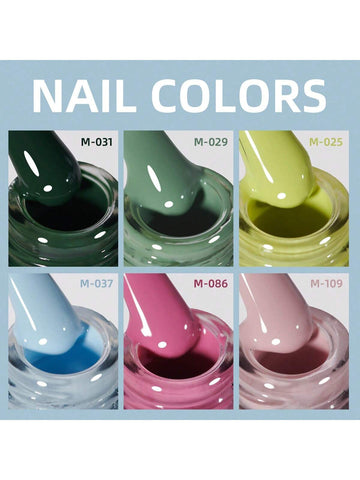 20PCS 15ml High-Shine Gel Nail Polish Set In Multiple Colors Soak Off UV/LED, Formaldehyde & Alcohol Free