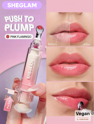 SHEGLAM Booster Shine Plumping Lip Gloss