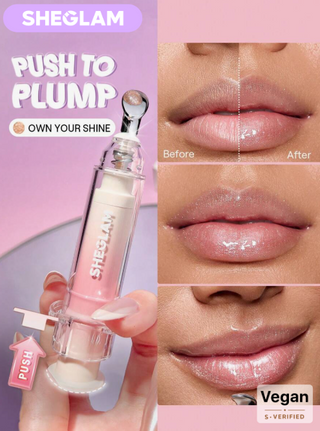 SHEGLAM Booster Shine Plumping Lip Gloss