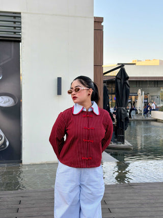 Striped Long Sleeve Top